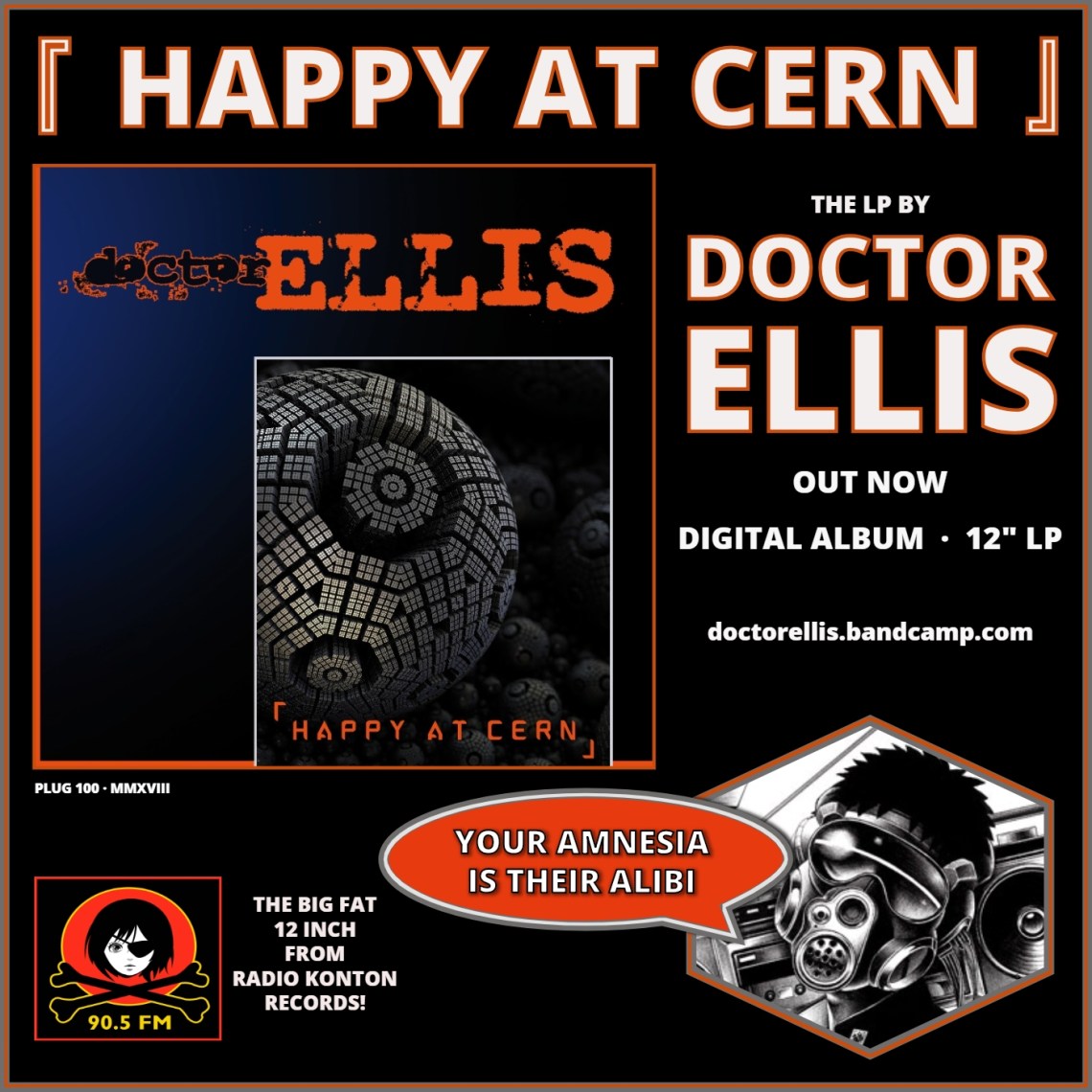 DOCTOR ELLIS - Happy at CERN [advert c]